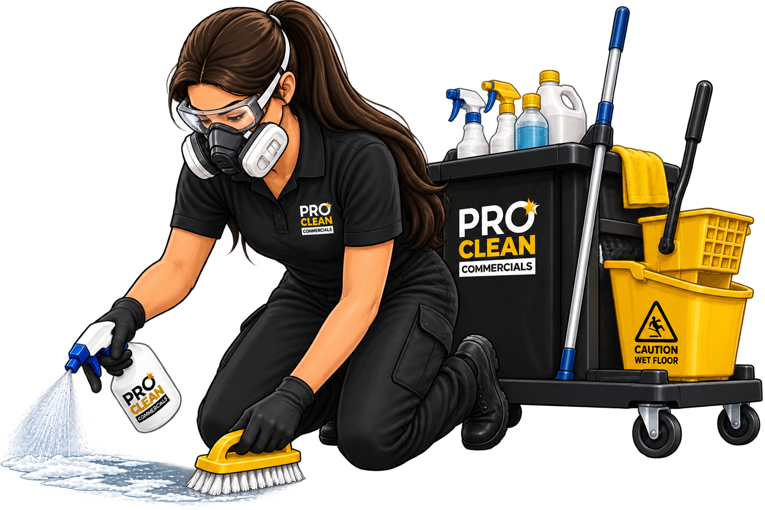 Pro Clean Commercials cleaning contractor Wimborne, Dorset